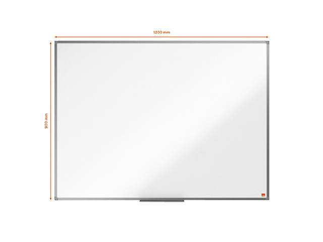Whiteboard Nobo Essence 90x120cm staal
