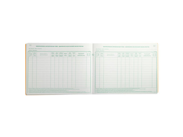 Effectenregister Exacompta BV SLR 240x320 80vel