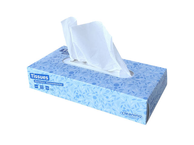 Facial tissues Cleaninq F1 100 vel wit