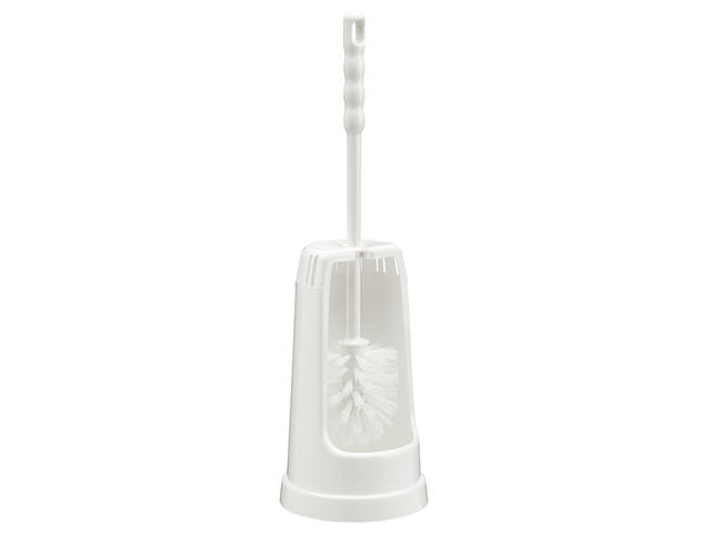 Toiletborstelhouder Cleaninq wit