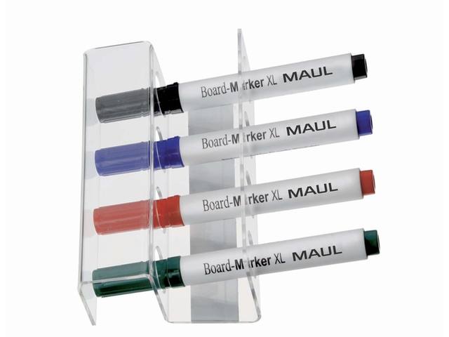 Whiteboard stifthouder MAUL acryl magnetisch