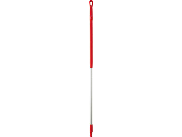 Steel Vikan ergonomic 150cm 31mm rood aluminium