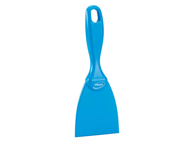 Handschraper Vikan recht 75x210mm blauw