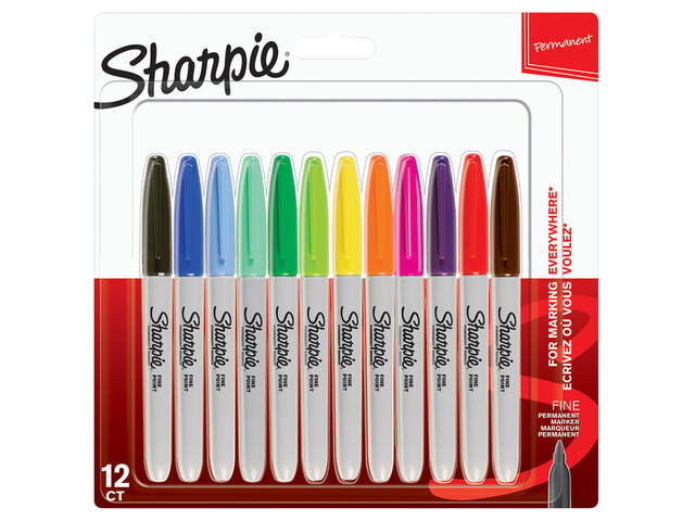 Viltstift Sharpie F assorti