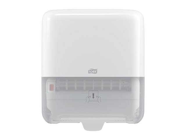 Handdoekroldispenser Tork H1 Elevation Matic wit