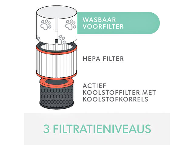 Filter koolstof allergie Leitz TruSens Z-3000