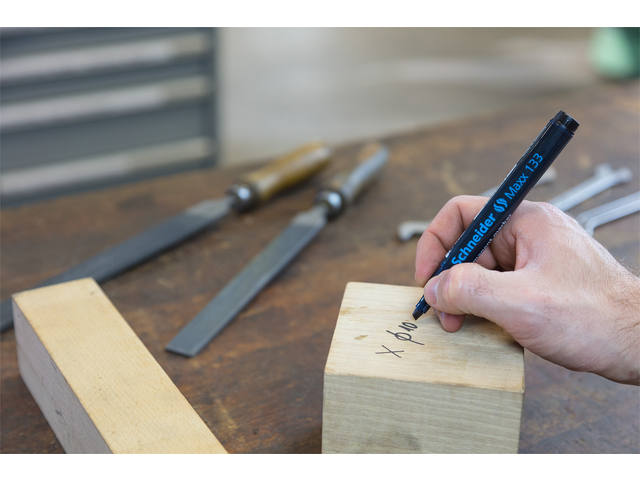 Permanent marker Schneider Maxx 133  1-4mm zwart