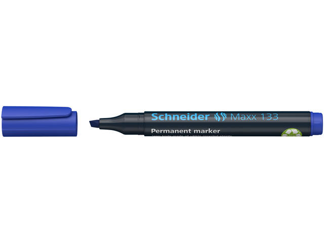 Permanent marker Schneider Maxx 133  1-4mm blauw