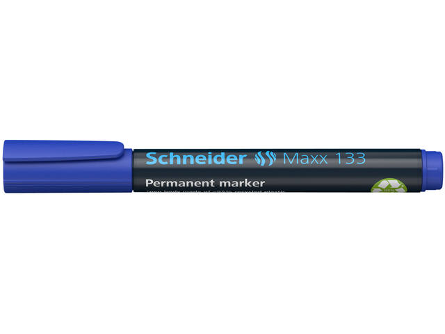 Permanent marker Schneider Maxx 133  1-4mm blauw