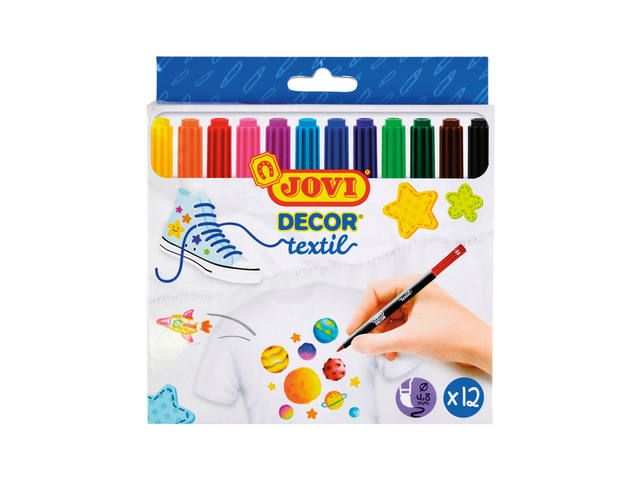 Textielstift  Jovi assorti