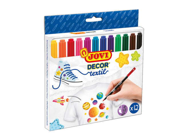 Textielstift  Jovi assorti