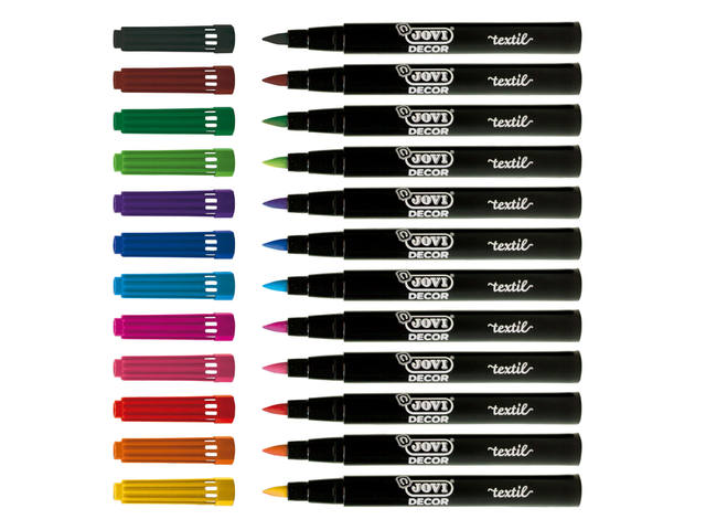 Textielstift  Jovi assorti