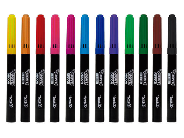 Textielstift  Jovi assorti