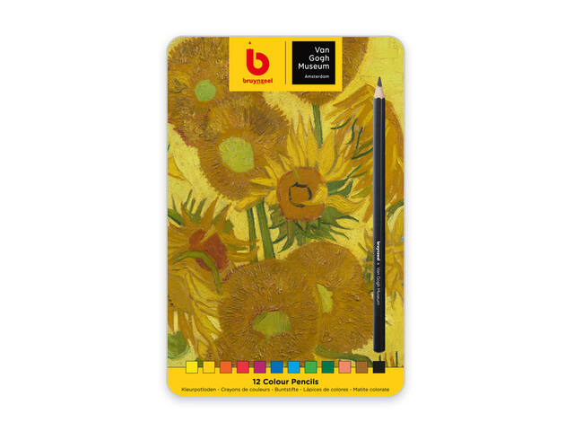 Kleurpotlood Bruynzeel Van Gogh blik 12st ass