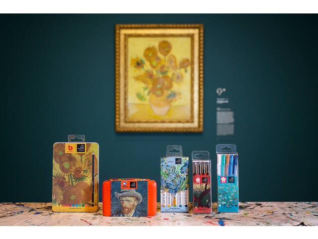 Kleurpotlood Bruynzeel Van Gogh blik 12st ass