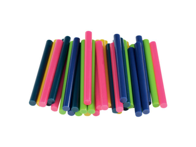 Lijmpatroon Rapid 7mm 5 kleuren assorti