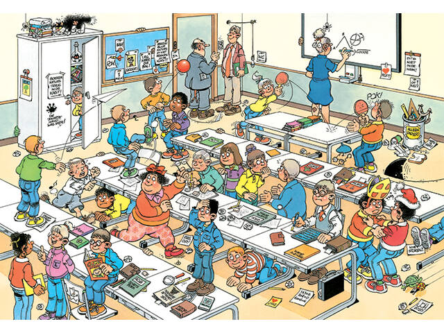 Puzzel JvH Junior Het Klaslokaal 360st