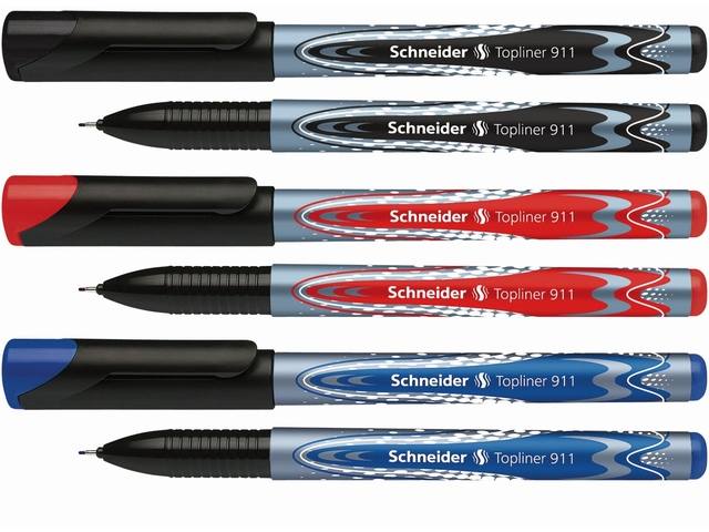 Fineliner Schneider Topliner 911 0.4mm rood