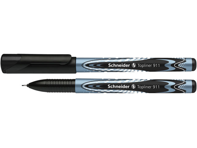 Fineliner Schneider Topliner 911 0.4mm zwart