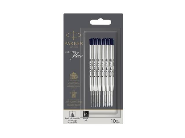 Balpenvulling Parker Quinkflow M 10st zwart