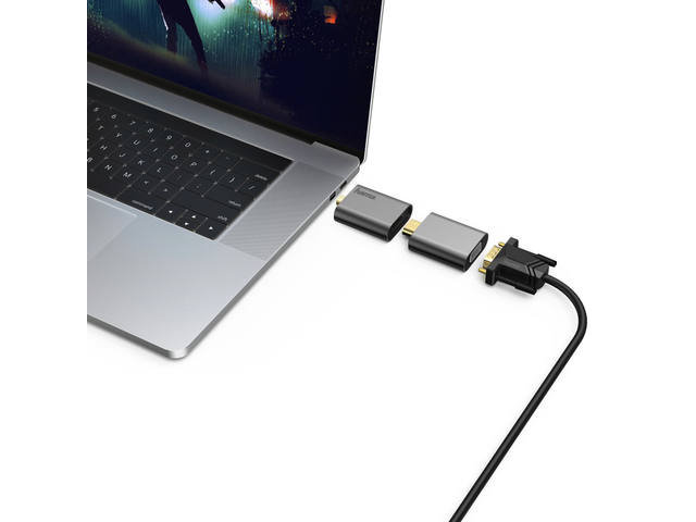 Adapter Hama Video 6-in-1 aluminium