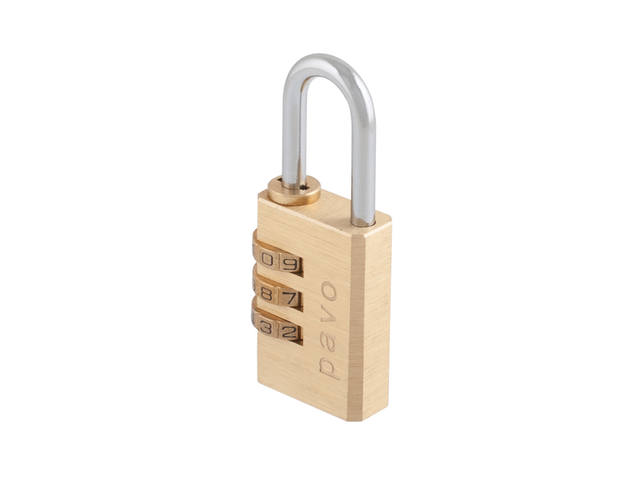 Hangslot Pavo met cijferslot 41x28x12mm