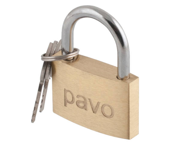 Hangslot Pavo  40mm