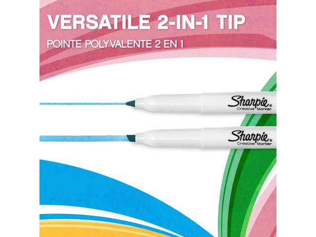 Markeerstift Sharpie S-note 12st assorti