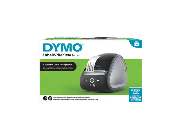 Labelprinter Dymo LabelWriter 550 Turbo desktop