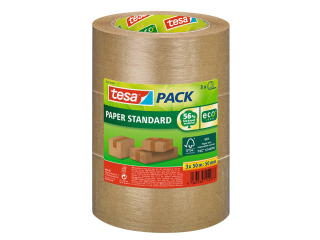 Verpakkingstape tesapack Standaard eco 50mm bundel