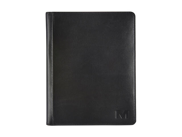 Schrijfmap Maverick Black A5 schrijfblok zwart