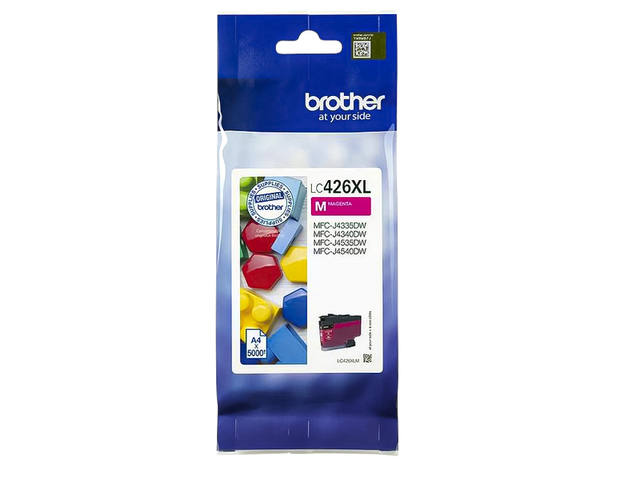Inktcartridge Brother LC-426XLM rood