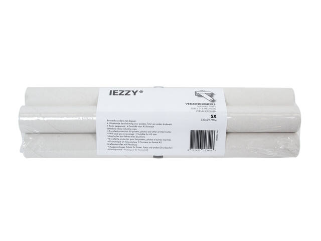 Verzendkoker IEZZY A3 330x29.7x1.2mm 5 stuks