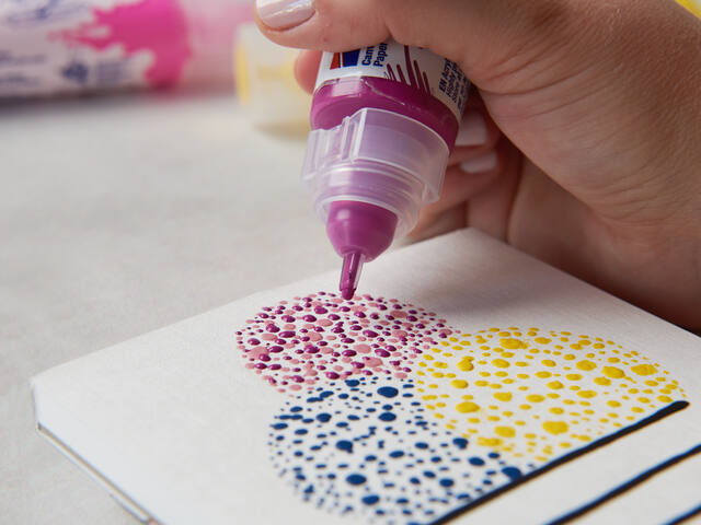Olie-acrylblok edding 30010 A4 10 vel 300gr wit