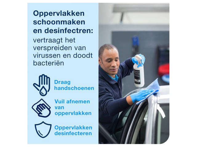 Reinigingsdoek Tork W4 gevouwen wit 530179