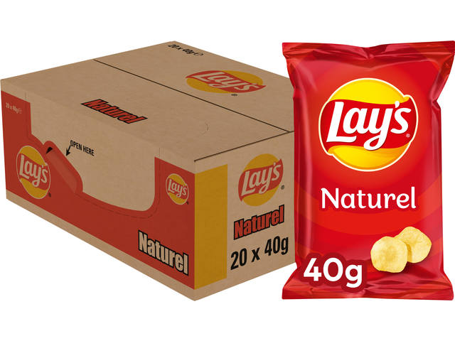 Lay s Chips Naturel zakje 40gr