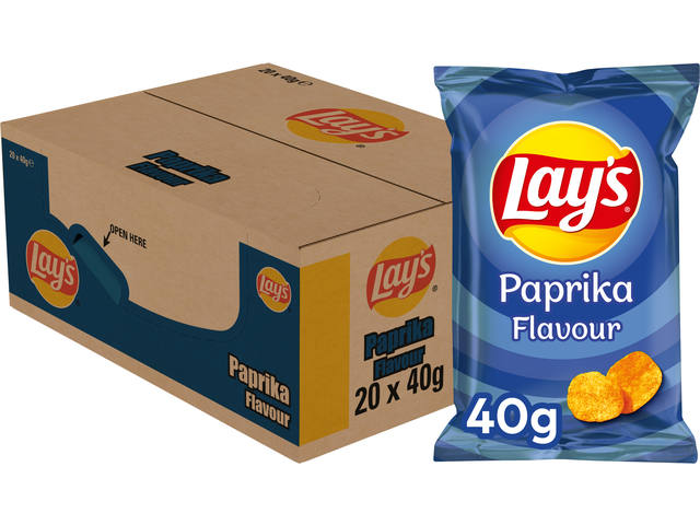 Lay s Chips Paprika zakje 40gr