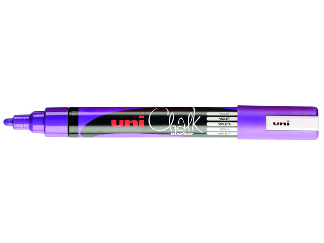 Krijtstift Uni-ball rond 1.8-2.5mm paars