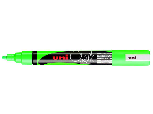 Krijtstift Uni-ball rond 1.8-2.5mm fluor groen