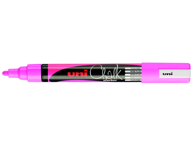 Krijtstift Uni-ball rond 1.8-2.5mm fluor roze