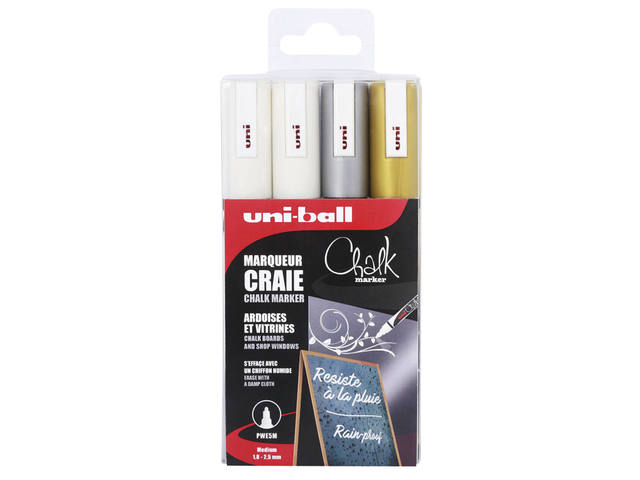 Krijtstift Uni-ball rond 1.8-2.5mm assorti