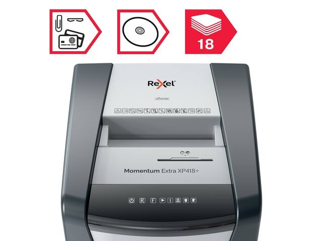 Papiervernietiger Rexel Momentum XP418 4x35mm