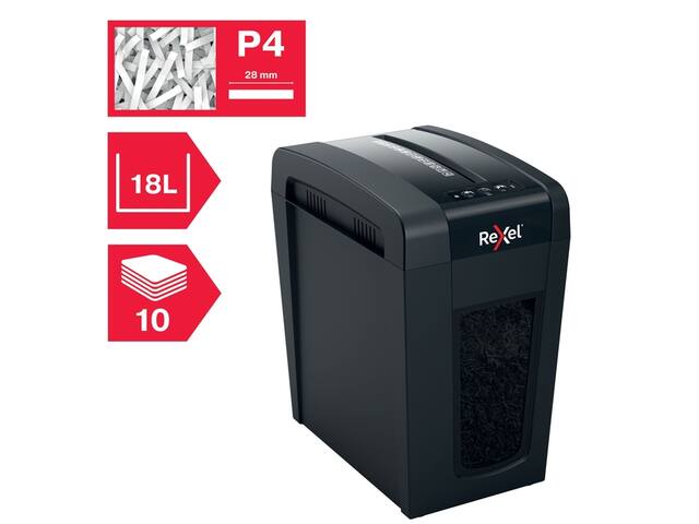 Papiervernietiger Rexel Secure X10-SL 4x40mm