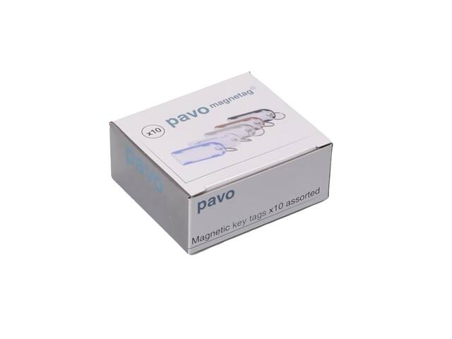 Sleutellabel Pavo magnetisch assorti