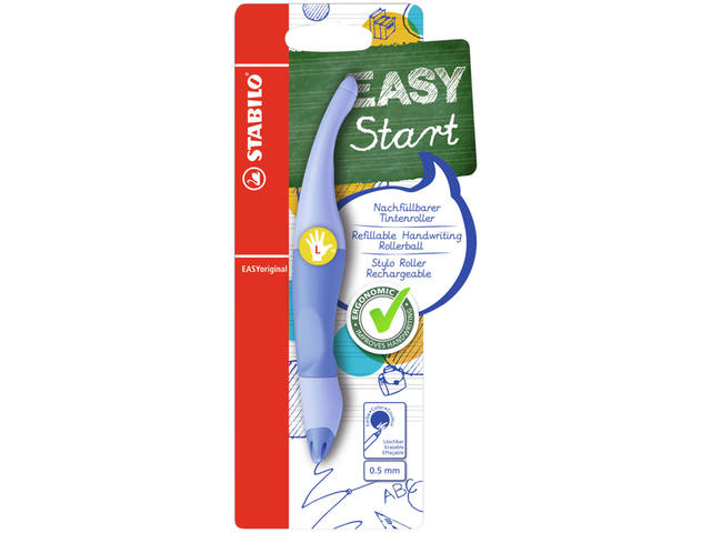 Rollerpen STABILO Easyoriginal links M pa blauw
