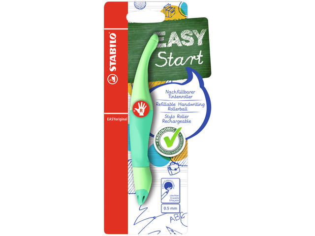 Rollerpen STABILO Easyoriginal rechts M pa mint