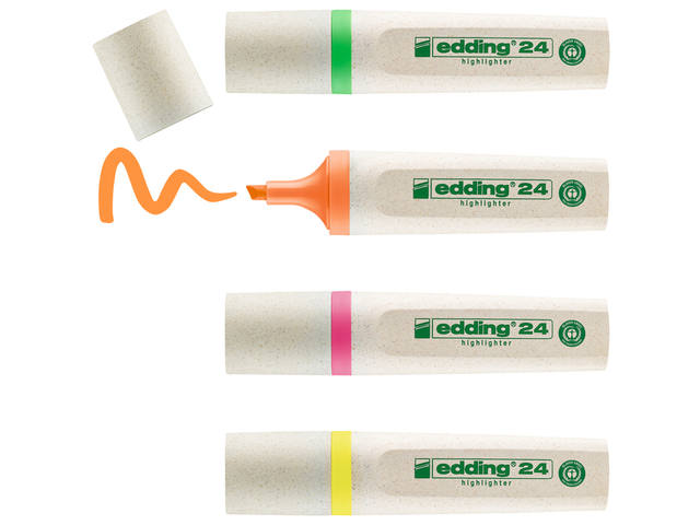 Markeerstift edding 24 Eco 2-5mm assorti
