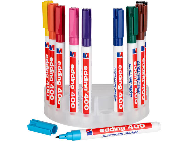 Viltstift edding 400 rond 1mm assorti