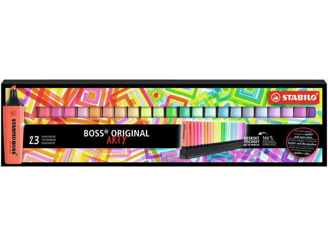 Markeerstift STABILO BOSS  70/23 Arty bureauset