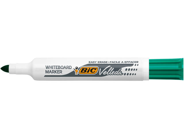 Whiteboardmarker Bic 1711 rond L groen